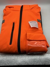 High Visibility Softshell Waterproof Safety Best/Jacket Class Size L