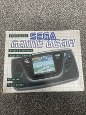 Sega Game Gear Console - Boxed - Tested/working - With Screen Replacement
