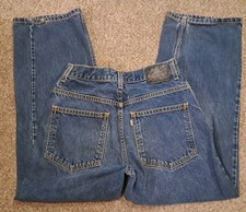 Levi's SilverTab Black Label Blue Jeans Baggy Fit Boys Size 14 26 X 25