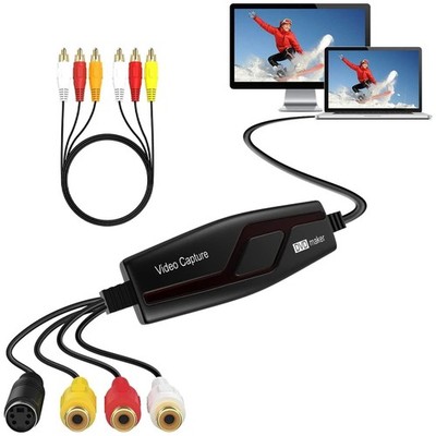 USB Video Capture Card for VCR Camcorder