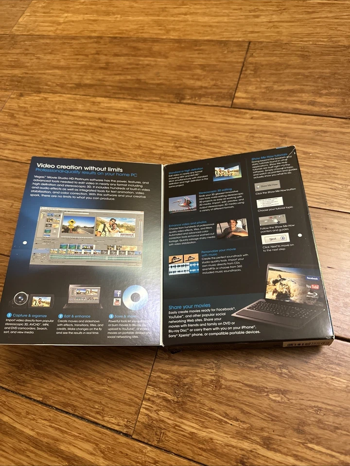 Sony Vegas Movie Studio HD Platinum Suite 11 Video Editing Software Used. - Image 2 of 4