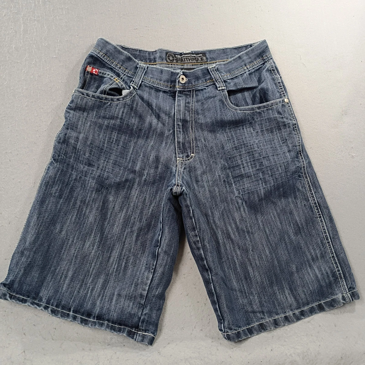 Southpole Pantaloncini Jeans Uomo Looney Tunes – Jorts Larghi Con Bugs Bunny, Tom & Jerry – Taglie 29-38