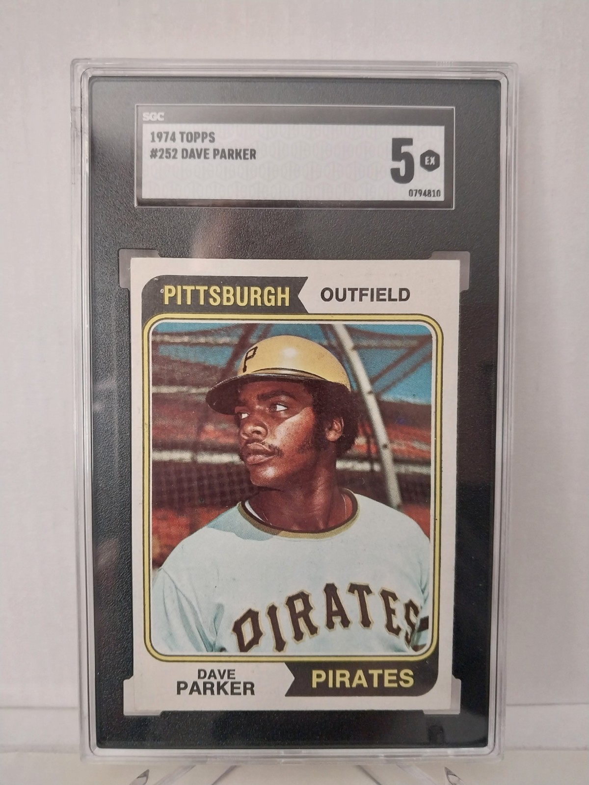 1974 Topps - Dave Parker #252 RC SGC 5