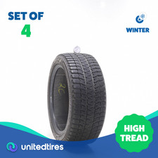 Set Of 4 Used 23545r17 Bridgestone Blizzak Ws90 Studless 97h - 8.5-1032 Set Of 4 Used 23545r17 Bridgestone Blizzak Ws90 Studless 97h - 8.5-1032