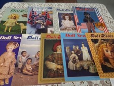 9 Doll News Magazines United Federation of Doll Clubs 1980s 1- 1991 Doll Books
