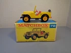 MATCHBOX LESNEY No 72B VINTAGE STANDARD JEEP MINT IN BOX