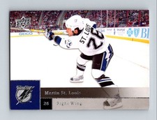 2009-10 Upper Deck Martin St. Louis Tampa Bay Lightning #87
