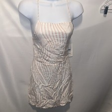 RVCA CaptiveStripe halter dress - Size XS NEW $48