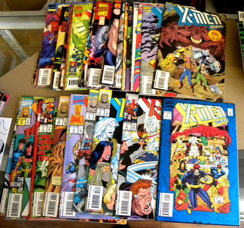 Marvel 1993 34 von 35 + Hefte X-MEN 2099 #1 bis 35 NM + Extras
