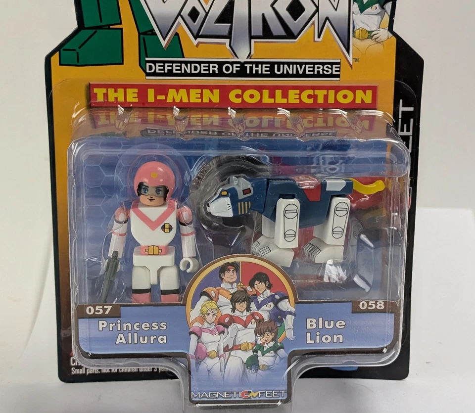 Toynami I-Men Voltron Defender of the Universe Allura & Blue Lion Packaged - Image 2 of 3