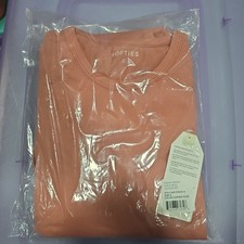 Softies Dream Jersey Crew Neck Lounge Set Women  s - Size S - Copper Rose