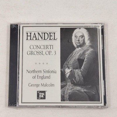 NEW SEALED MHS 513044F: Handel: Concerti Grossi, Op.3 George Malcolm CD