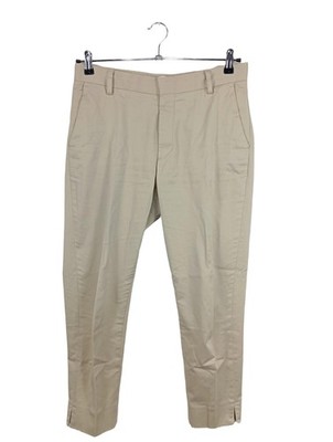 CLOSED Stoffhose Damen Hose Gr. DE 40 hellbeige Casual-Look