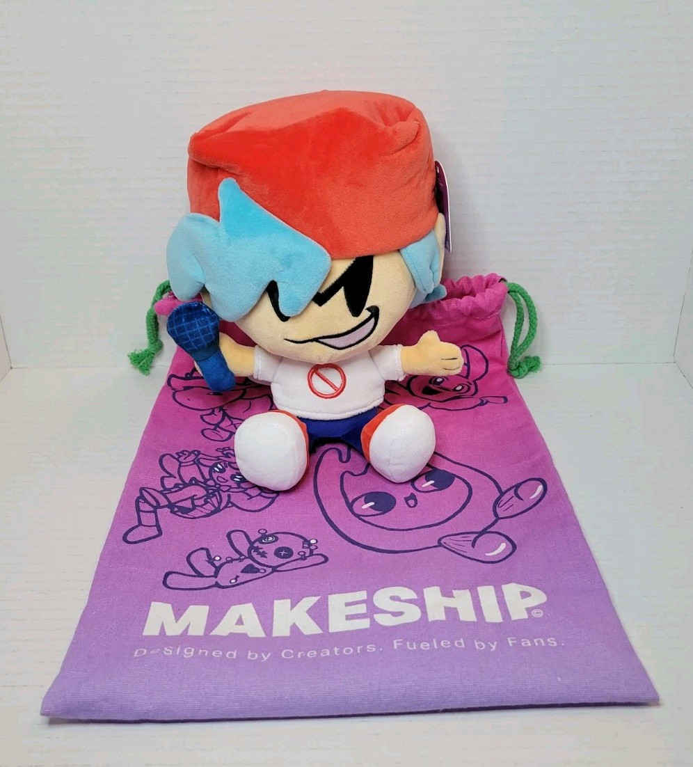 Make ship ぬいぐるみ　FNF フライデーナイトファンキン Official Makeship Boyfriend Plushie Friday Night Funkin