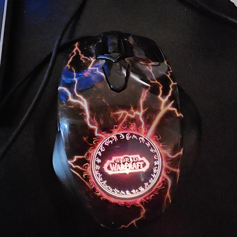 SteelSeries World of Warcraft Legendary Edition MMO Gaming Mouse Read Descriptio - Image 3 of 4