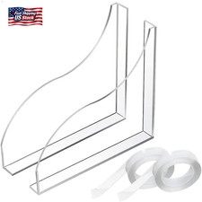 2 Pcs Bathroom Shower Splash Guard for Tub, Bathtub Water Guards