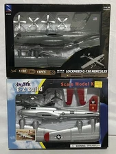 Lot Of 2 Airplane Model Kits InAir E-Z Build B-17 Flying Fortress/