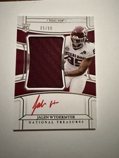 Jalen Wydermyer 2023 National Treasures Collegiate Jersey Auto /99 - Texas A&M