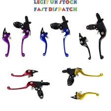 22mm CNC Folding Brake Clutch Levers Pit Dirt Bike M2R Kurz Stomp WPB Thumpstar