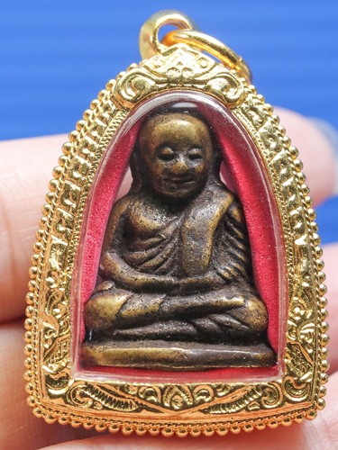LP Ngern,Amulet,Thailand,Talisman,Temple,Buddha,Pendant,Rare,Charm,Holy,Wat,Old - Picture 15 of 15