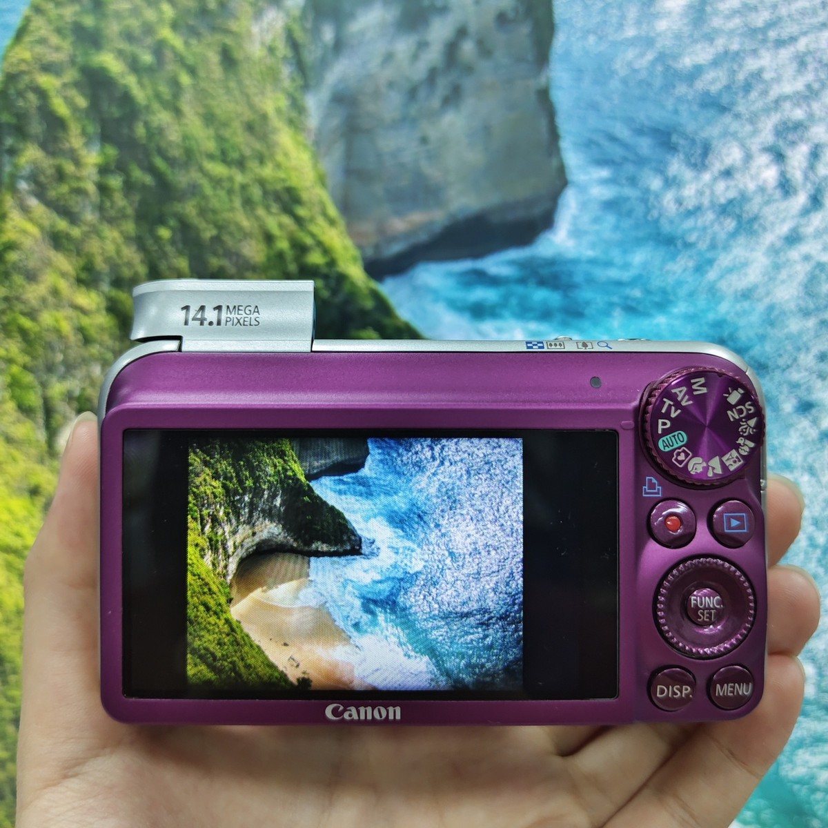 Canon PowerShot SX210 IS Pink 14.1MP 14x Canon PowerShot SX210 IS 