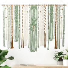 Macrame Wall Hanging Large Wall Art Handmade Woven Tapestry Boho Tapestry Mac...