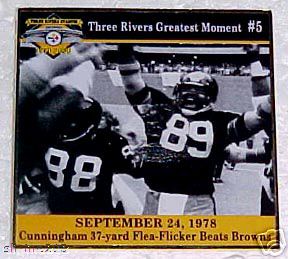 Pittsburgh Steelers Greatest Moment #5 Pin Bennie Cunningham - Picture 1 of 1