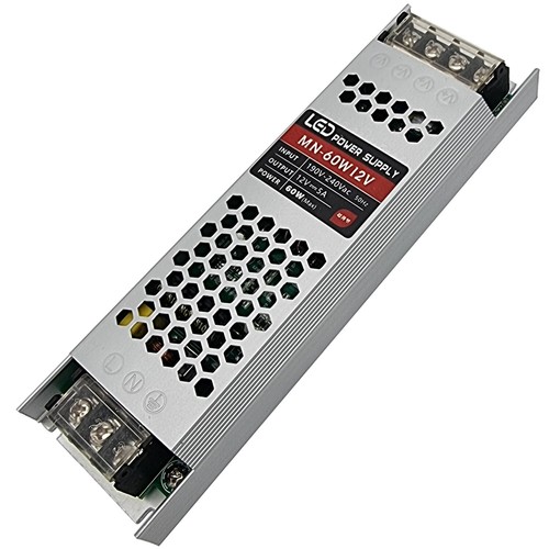 12V Slim LED Treiber Netzteil, AC 240V auf DC 12V Trafo, 60W - 300W - Bild 8 von 39