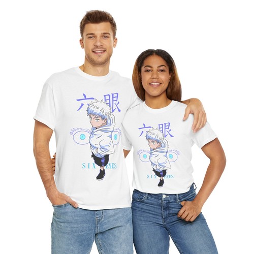 Gojo Satoru Jujutsu Kaisen T-Shirt Sukuna Anime Japanese Tee Shirt Manga JJK - Picture 25 of 71