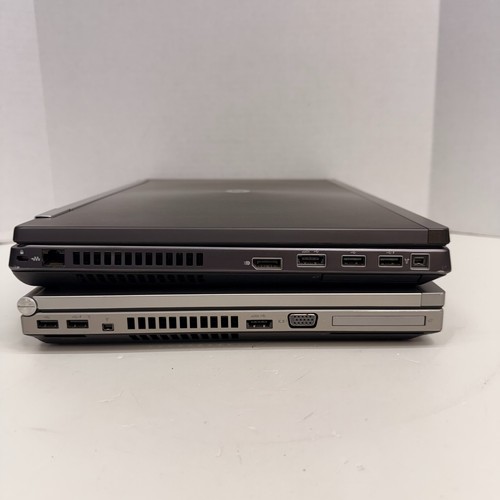 Lot of 2 HP EliteBook 8570w & 8570p 15.6" i7 & i5 8GB RAM Laptops AS IS BOOTS - Picture 13 of 15