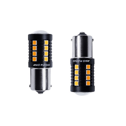 2x Canbus 1156 BA15s 382 P21W LED Sidelight Indicator Stop Brake Light Bulbs 15W - Picture 4 of 15