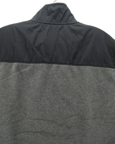 Lands End Vest Men XL Gray Oeko-Tex Standard 100 Fleece Jacket Outdoor Full Zip - Picture 9 of 13