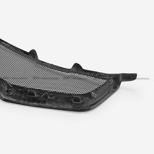 Cache maille calandre pare choc avant fibre de carbone pour Honda 02-08 collection Accord CL7