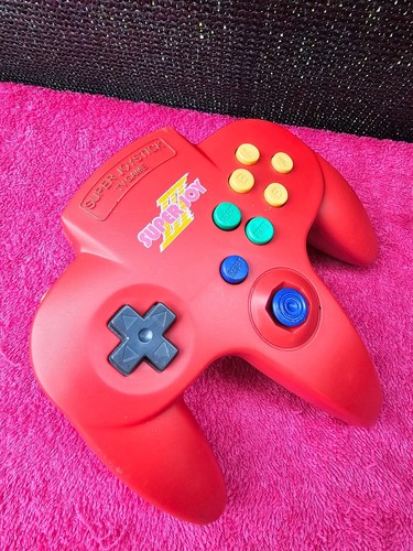 Power Player Super Joystick Plug & Play TV Videogioco Console Rossa - NON TESTATO - Foto 4 di 5