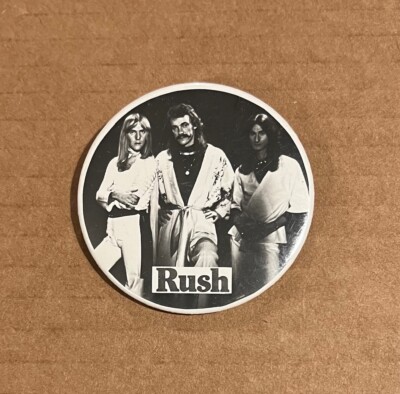 Rush - RARE vintage buttons | eBay