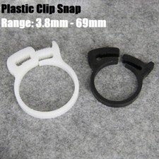 Ratchet Clip Nylon Snap Fit Plastic Ratchet Clamp Irrigation Garden Hose Pipe