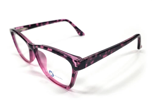 NEW MODERN OPTICAL CULTURE 54-15-140 PURPLE TORTOISE EYEGLASSES FRAMES
