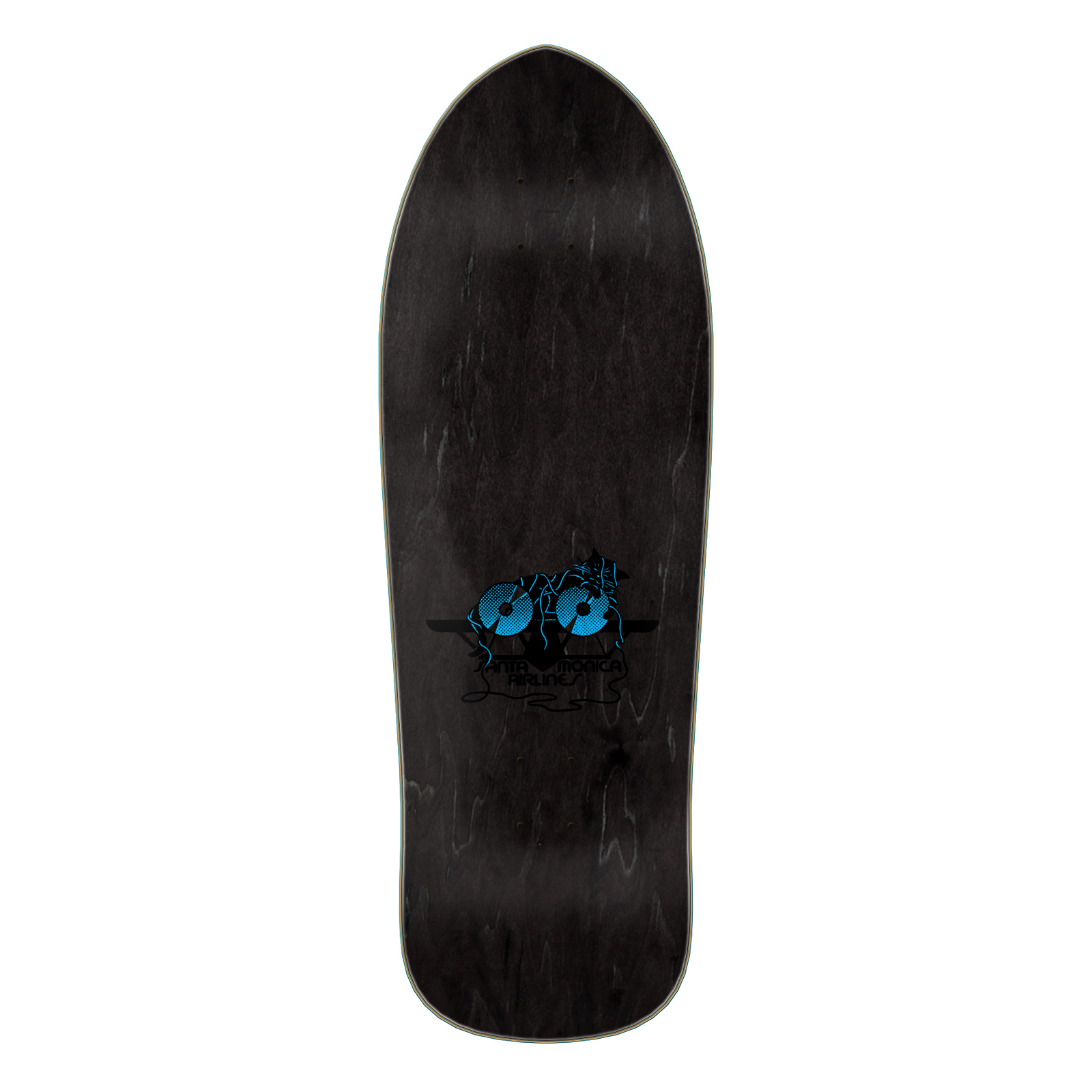 Santa Cruz Skateboard Deck SMA Natas Kaupus Kitten Re-Issue Black Old School