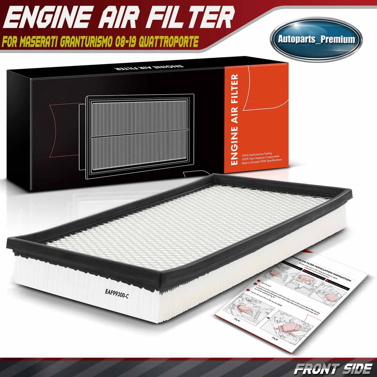 【Ａ】 Engine Air Filter for Maserati GranTurismo 08-19