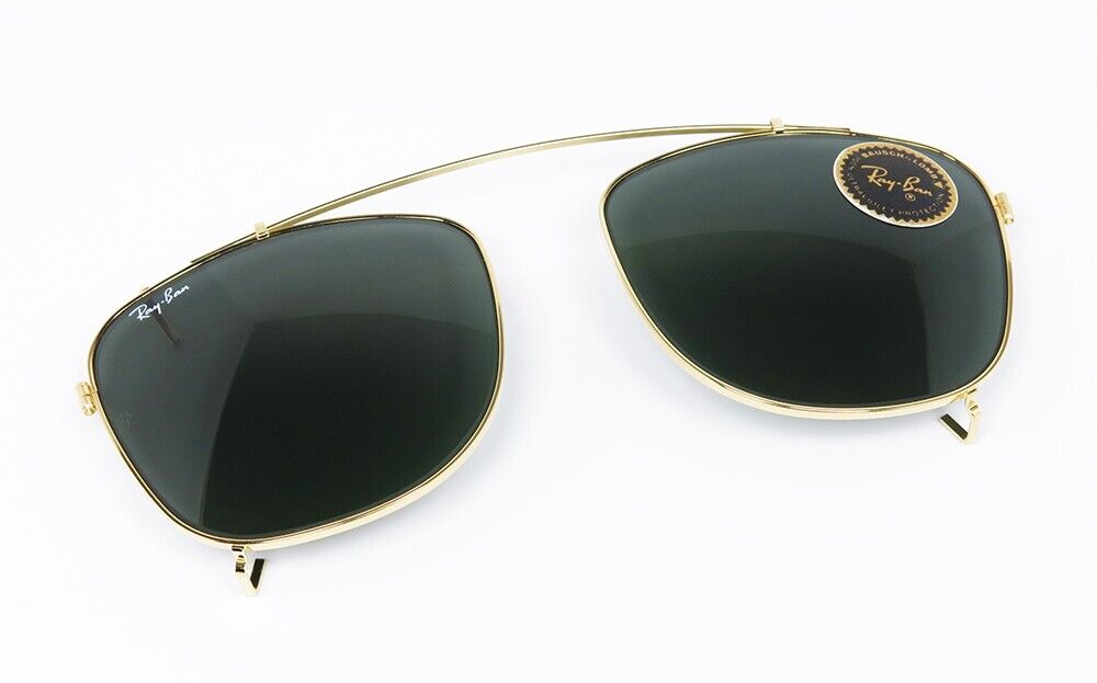 NOS VINTAGE CLIP-ON SUNGLASSES RAY BAN WAYFARER II G-15 NOS VINTAGE CLIP-ON SUNGLASSES RAY BAN WAYFARER II G-15