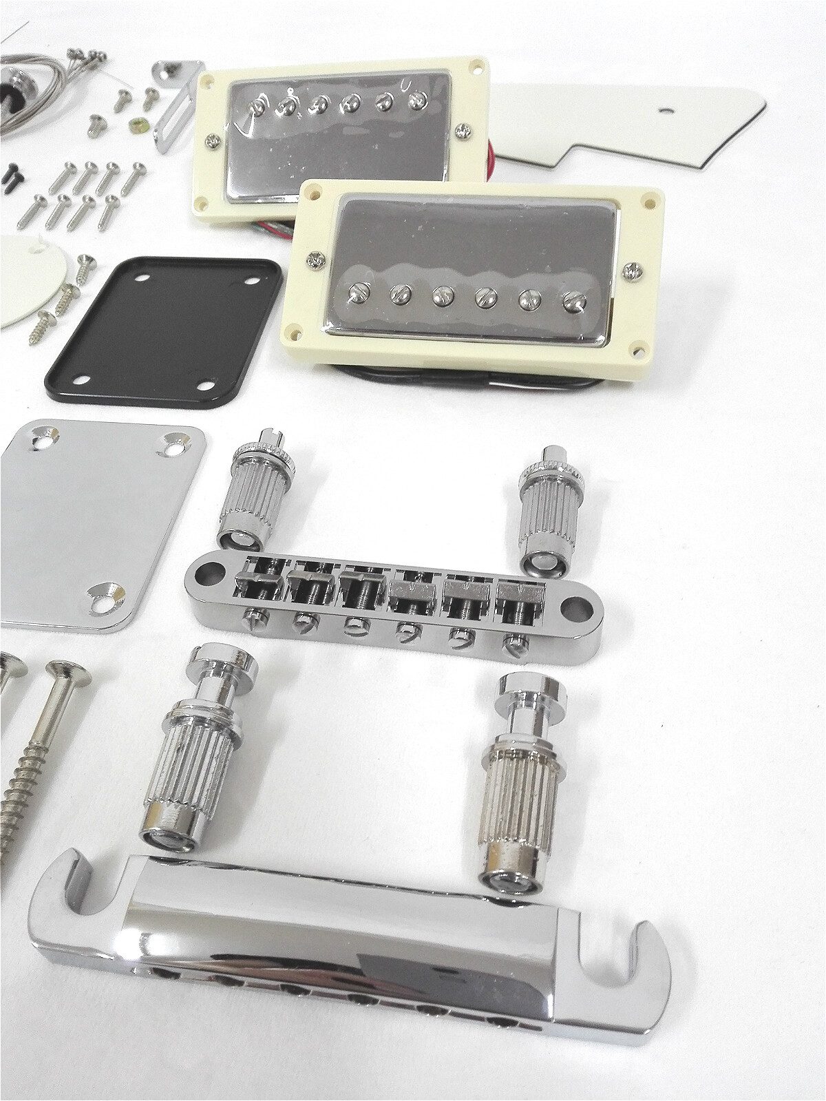 Totally NOSOLDERING Electric Guitar DIY Kit w/Flame Maple Veneer E