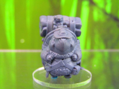 Tortle Boyscout Turtle Man Race Mini Miniature Figure 3D Printed Model 28/32mm - Picture 2 of 7