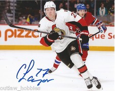Ottawa Senators Curtis Lazar Signed Autographed Photo 8x10 COA E