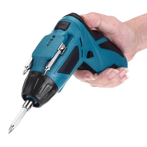 MINI AVVITATORE CACCIAVITE TRAPANO A BATTERIA GIRAVITE RICARICABILE LAVORO - Foto 2 di 8