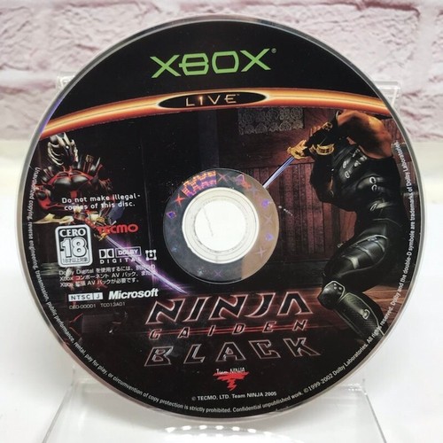 Microsoft X BOX NINJA GAIDEN Black Xbox Japan Import Tested - Picture 6 of 9