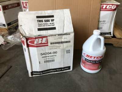 #ad #ad BETCO Green Earth 54204 00 Tile Floor Finish 1 Gal NIB of 4 $55.00