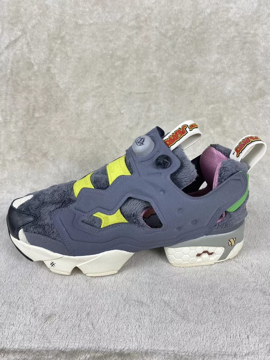 Reebok Instapump Fury OG TOM AND JERRY Men s Size 10 Grey fuzzy