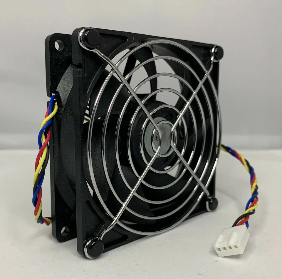 Nidec UltraFlo T92T12MS3A7-57 92*25mm DC12V 0.35A 4-Pin Cooling Fan w/Fan Grill - Image 3 of 4