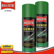 Ballistol 2 x 200 ml Gunex Olio Speciale per Armi Spray Industria Artigianato Casa