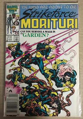 Strikeforce: Morituri - Volume #1, Issue #2 - 1987 - Marvel Comics + SLEEVE